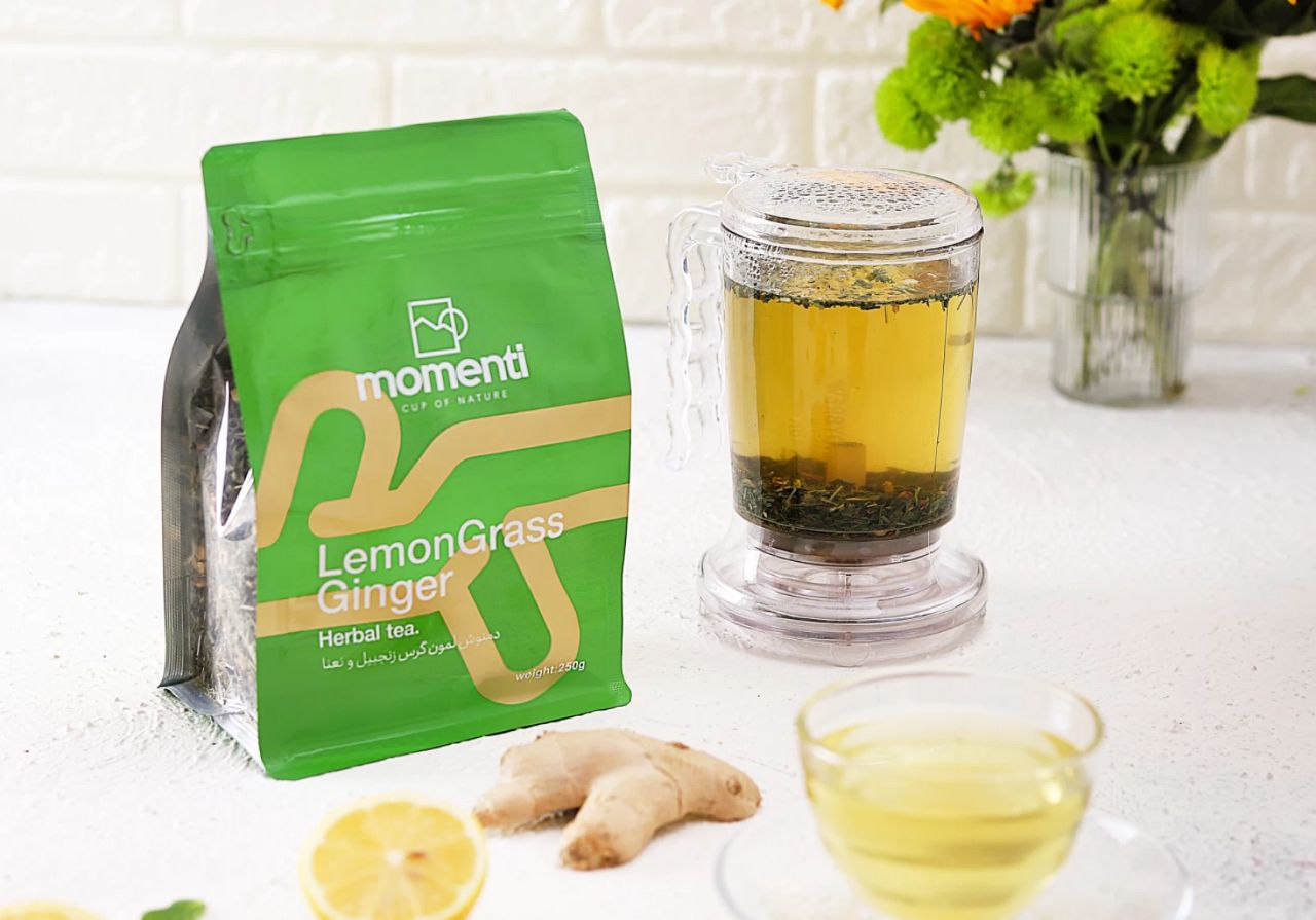 دمنوش لمون گرس جینجر |  Lemongrass Ginger