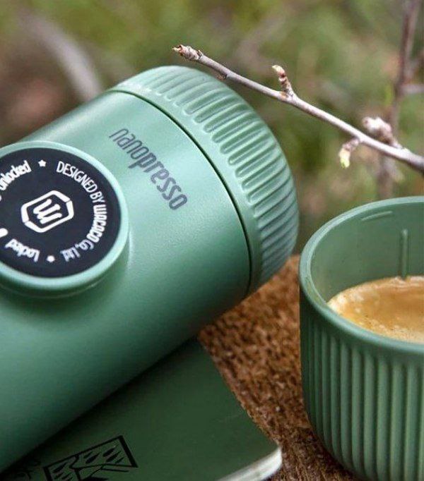 نانوپرسو + کیف | Nanopresso + Case | سبز خزه ای