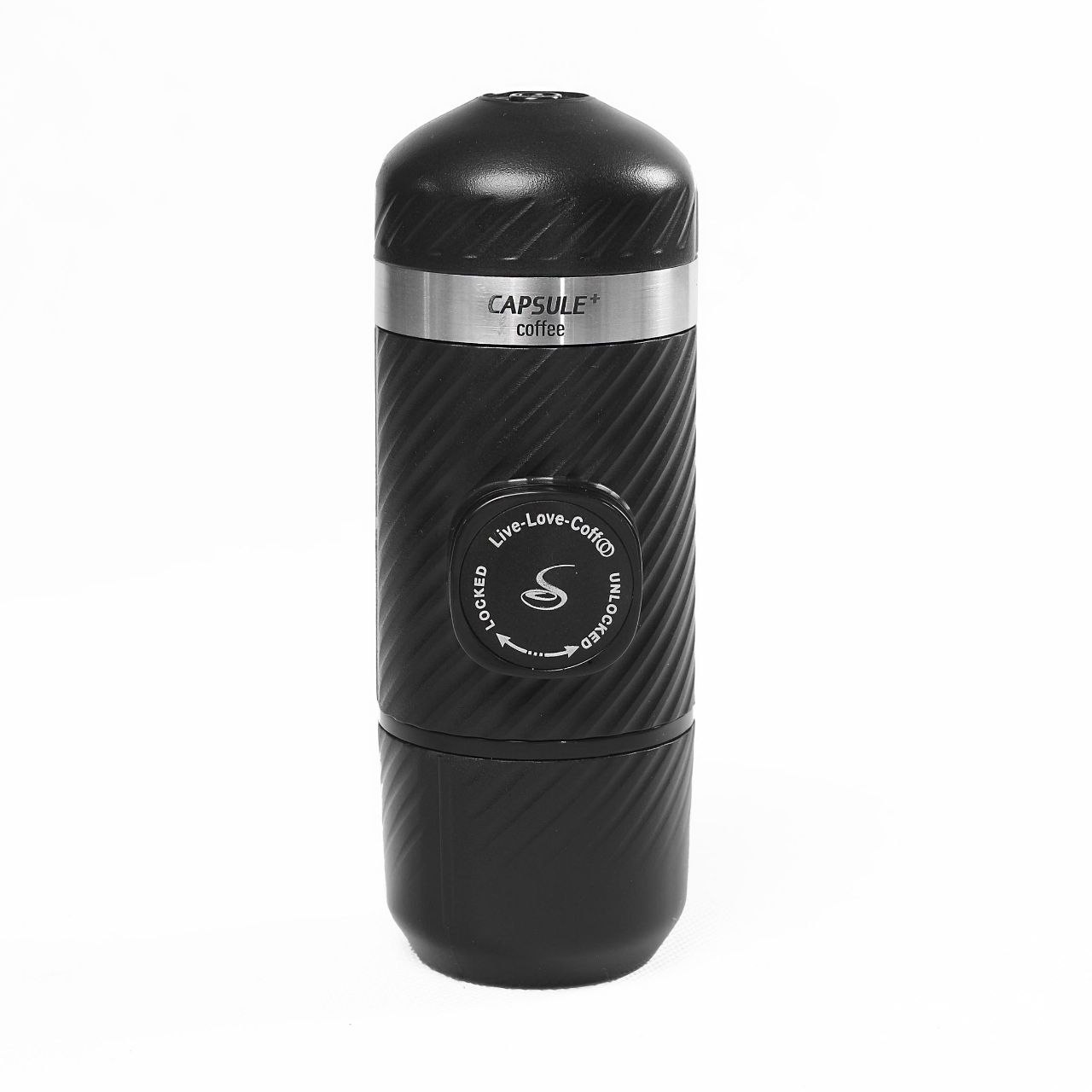 قهوه ساز همراه نانوکپسول دیاگونال |  2کاره پودر و کپسول - مشکی