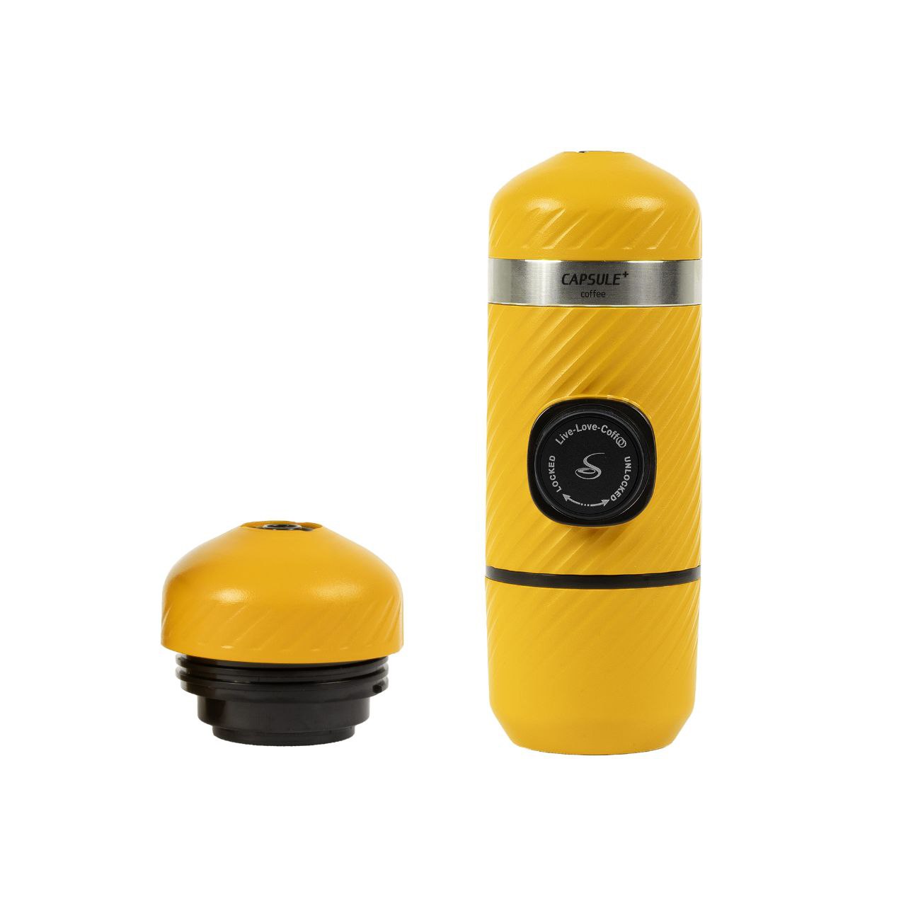 قهوه ساز همراه نانوکپسول دیاگونال |  2کاره پودر و کپسول - زرد