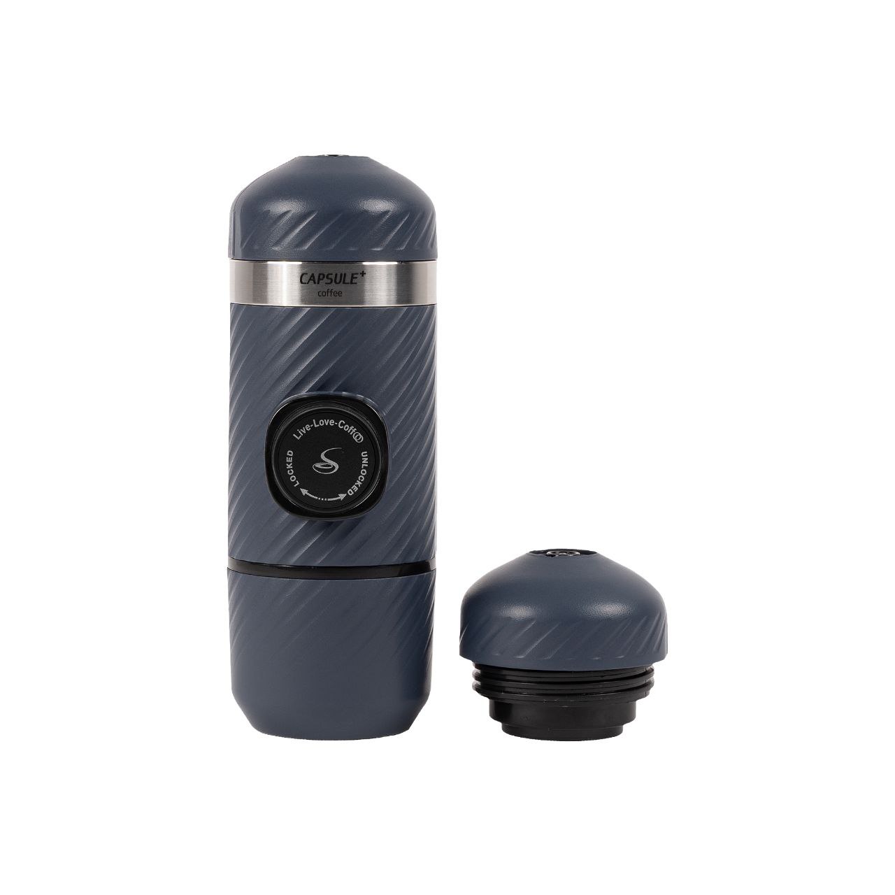 قهوه ساز همراه نانوکپسول دیاگونال |  2کاره پودر و کپسول - طوسی