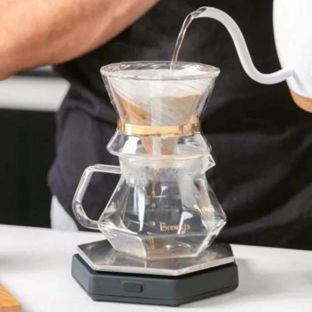 سرور V60 برویستا سری ایکس کریستالی |  BREWISTA GLASS SERVER Xseries