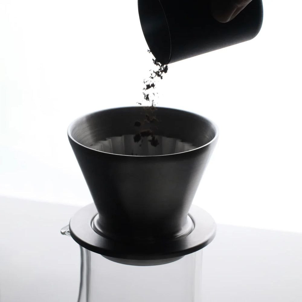 سرور V60 واریا مدل فلو - کریستالی |  Varia GLASS SERVER FLO