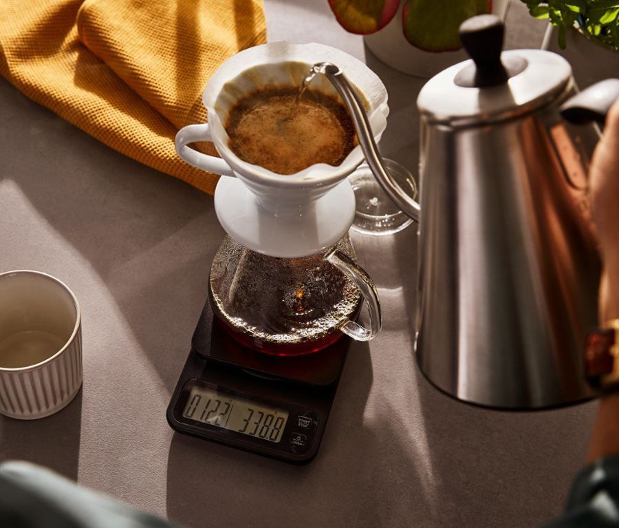 سرور V60 چیبو ارجینال آلمانی - کریستالی |  Tchibo GLASS SERVER