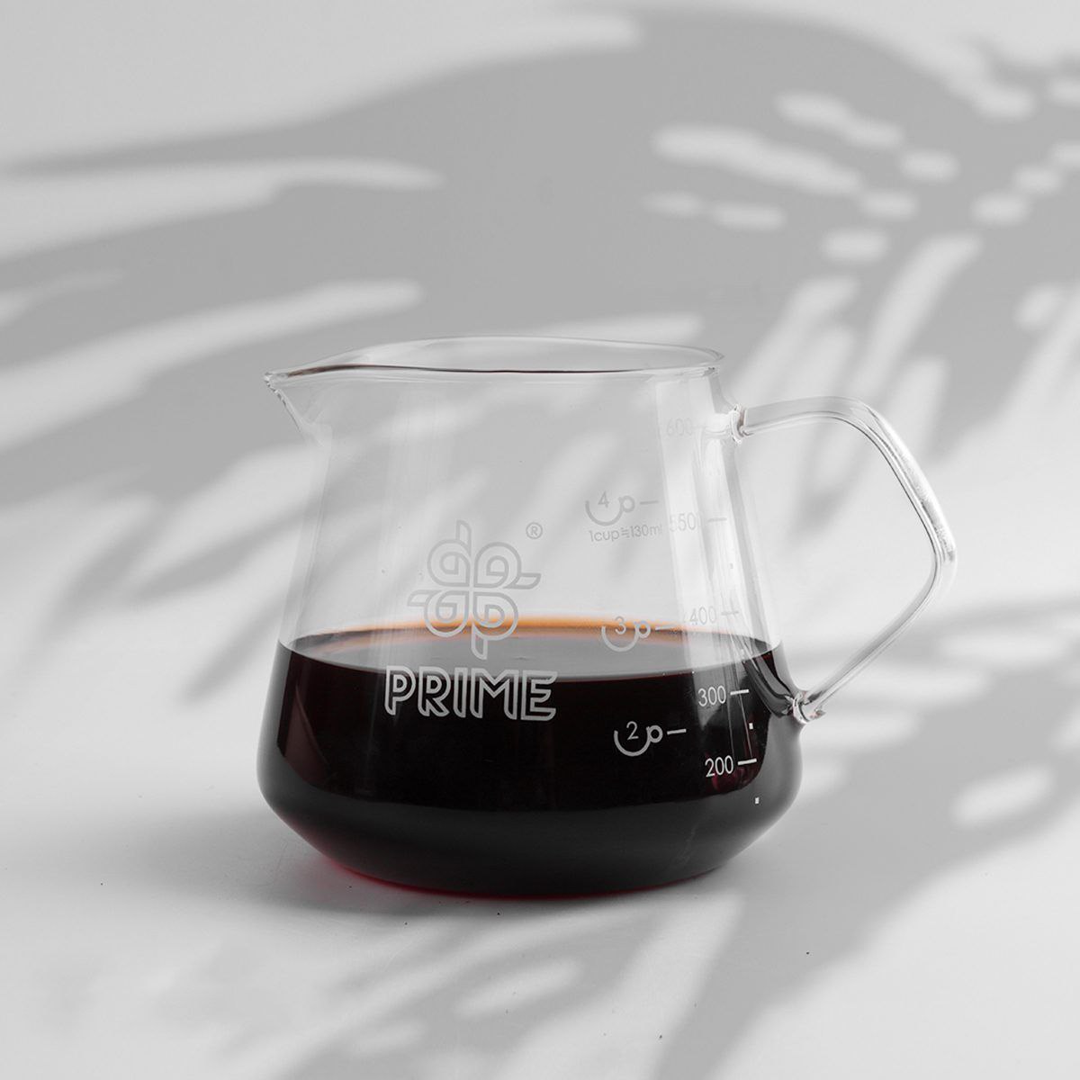 سرور V60 پرایم  کریستالی |  PRIME GLASS SERVER 600ml