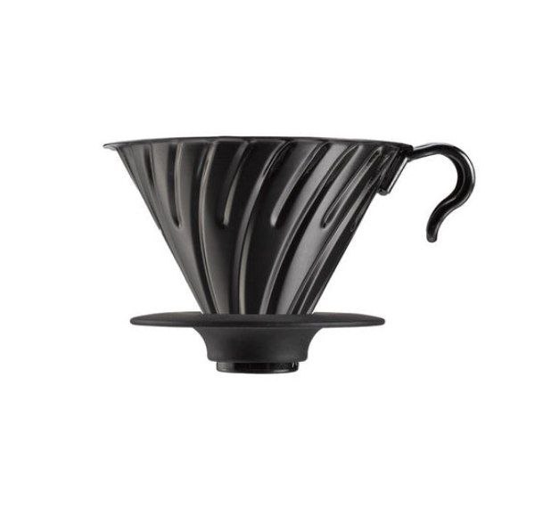 دریپر V60 متال - هریو |  V60 Metal Dripper matte Black - Hario