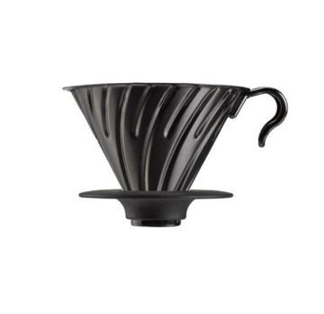 دریپر V60 متال - هریو |  V60 Metal Dripper matte Black - Hario