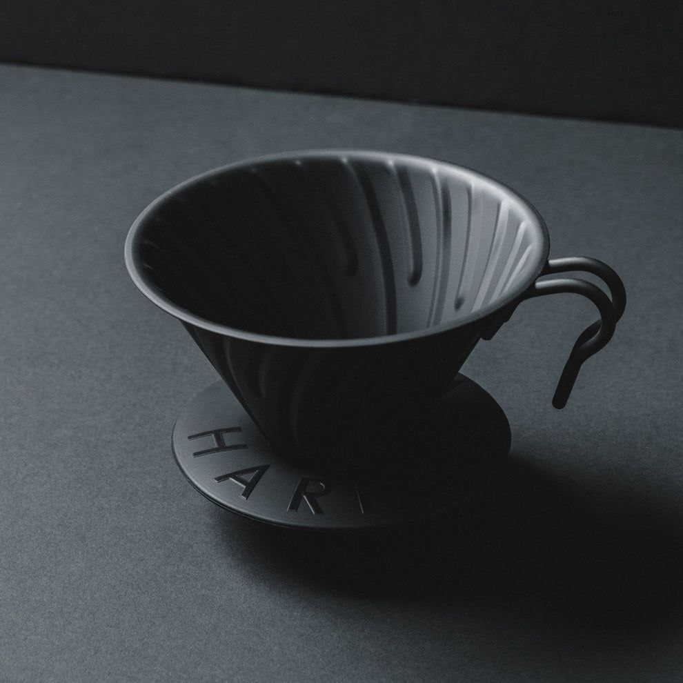 دریپر V60 متال - هریو |  V60 Metal Dripper matte Black - Hario