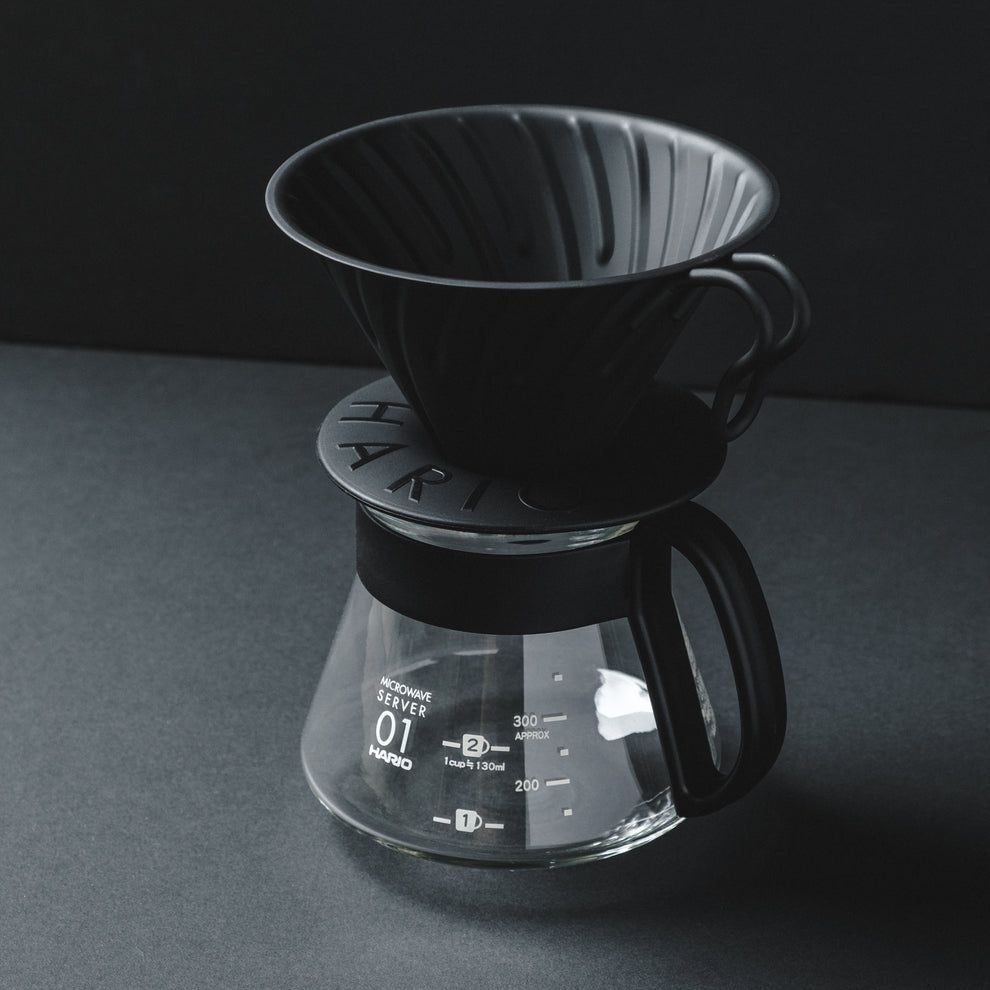 دریپر V60 متال - هریو |  V60 Metal Dripper matte Black - Hario