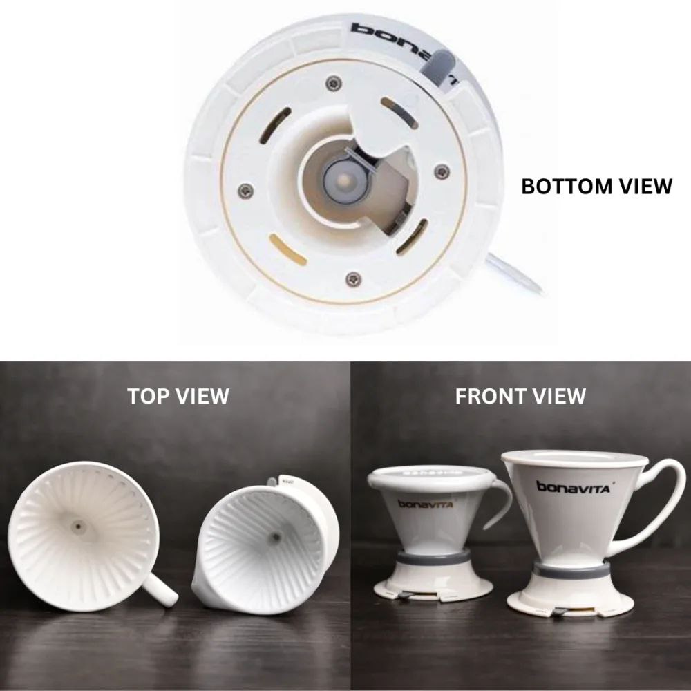 دریپر V60 و کلور - بونا ویتا  |  V60 Dripper - bonaVITA