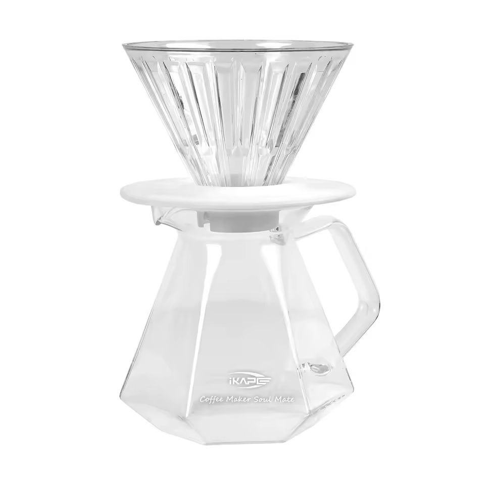 دریپر V60 کریستالی  |  V60 Glass Dripper