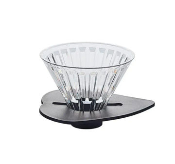 دریپر V60 پلاستیکی موونا - مدل لاو |  MUVNA V60  Filter Drip Maker Plastic Love Design