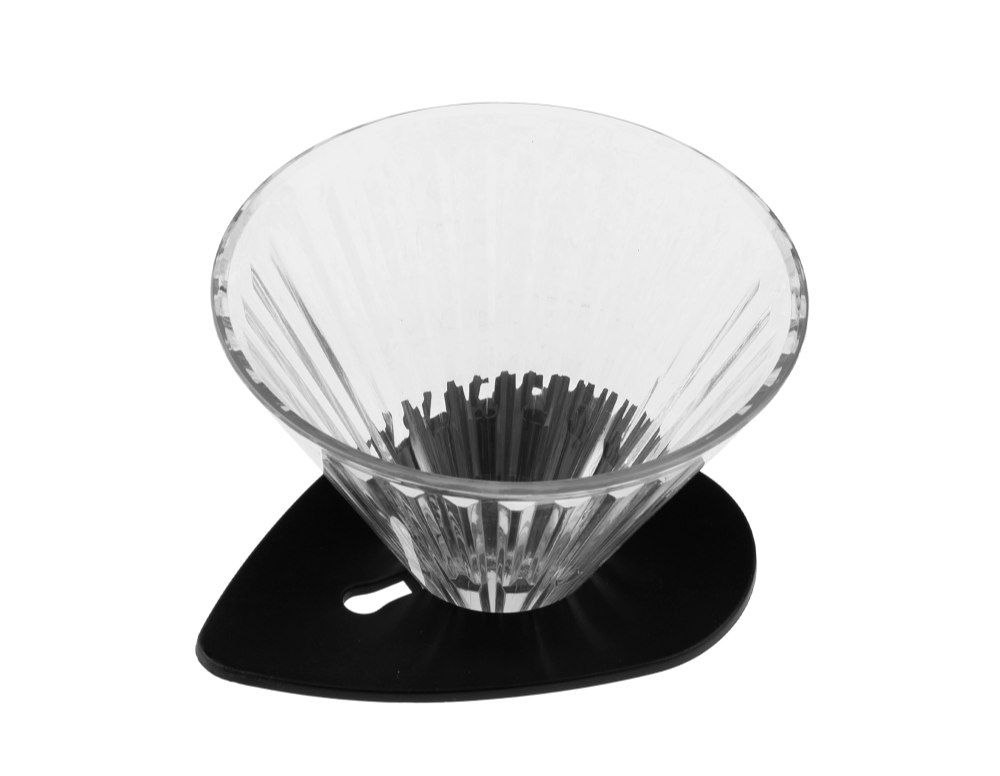 دریپر V60 پلاستیکی موونا - مدل لاو |  MUVNA V60  Filter Drip Maker Plastic Love Design