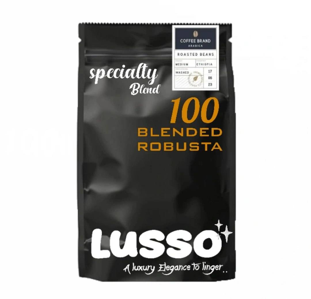 دانه قهوه ترکیبی 100 عربیکا - فول آروما | LUSSO Lusvara