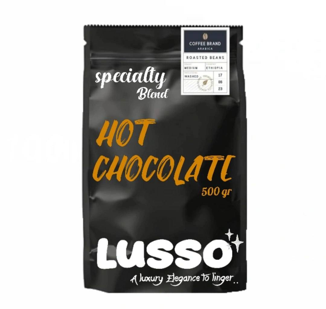 پودر هات چاکلت اسپشیال - 500 گرمی | LUSSO Special Hot chocolate powder