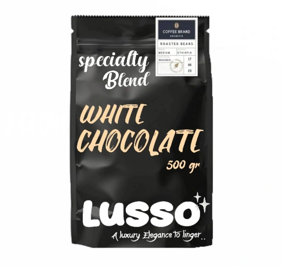 پودر وایت چاکلت اسپشیال - 500 گرمی | LUSSO Special White chocolate powder