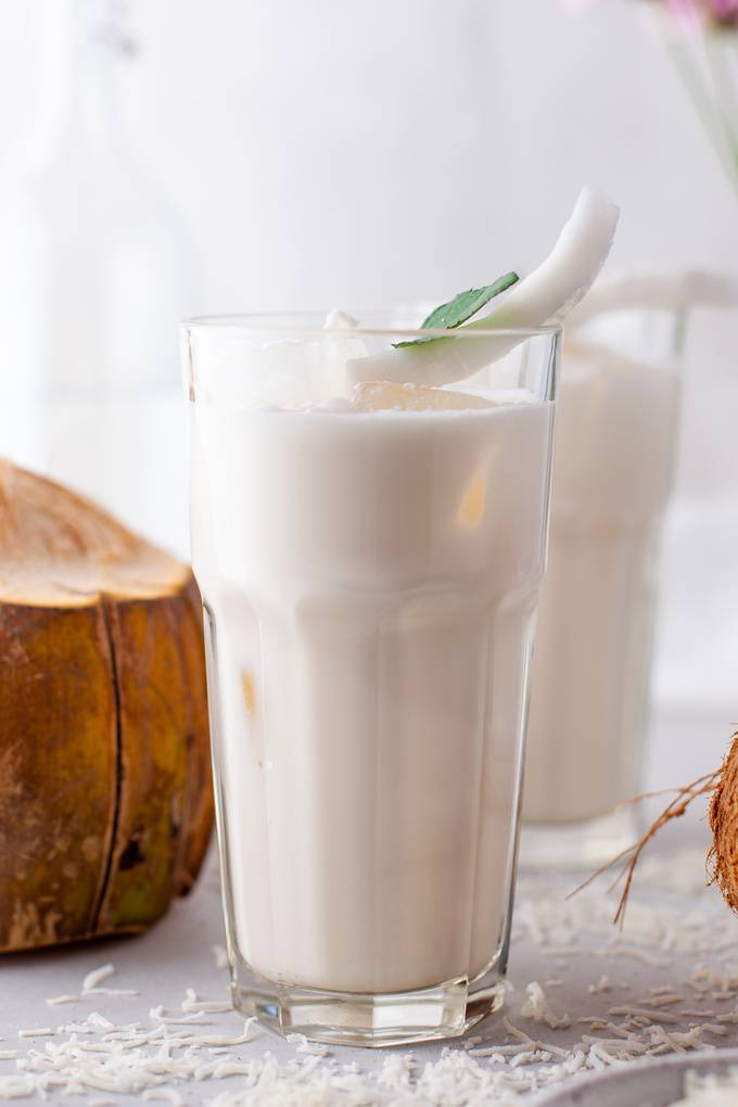 پودر شیر لاته نارگیل  - 500 گرمی | LUSSO Coco Latte powder