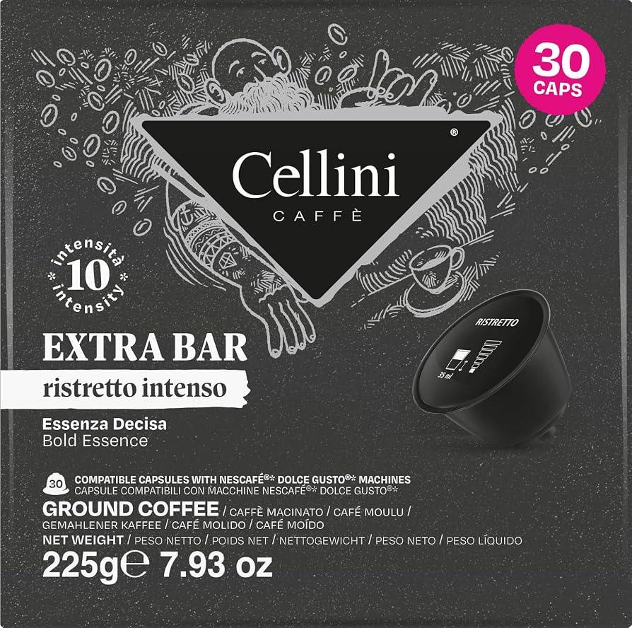 کپسول قهوه دولچه گوستو چلینی - مدل   Caffè Espresso Extra Bar